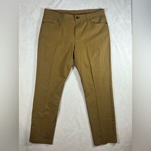 Public Rec 36W 30L Classic Tan Performance Cotton Chino Flat Front Pants